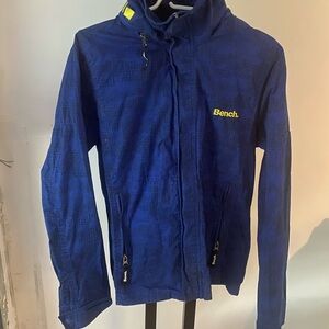Bench Mens Navy Blue Raincoat
